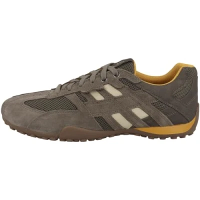 Abbildung von Geox UOMO Snake Sneaker low, Herren, Größe: 44, Dove grey/light taupe Schuhe