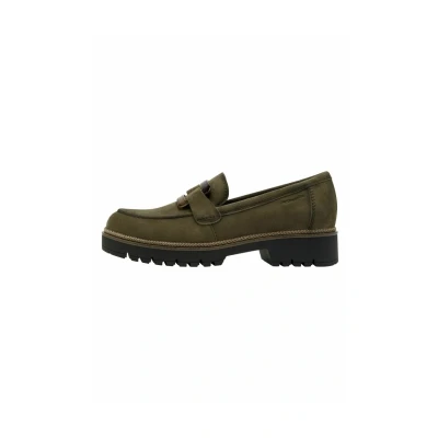 Abbildung von Tamaris Slipper, Damen, Größe: 36, Olive Schuhe