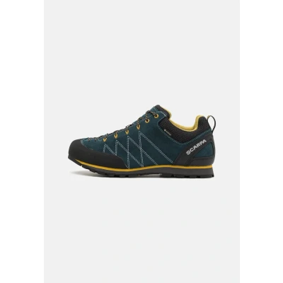 Abbildung von Scarpa CRUX GTX Hikingschuh, Herren, Größe: 45.5, Petrol/mustard Schuhe