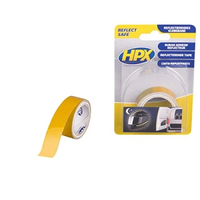 Abbildung von HPX reflect tape gul 19mm x 1,5m