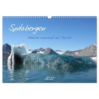 Abbildung von Spitzbergen (Wandkalender 2025 DIN A3 quer), CALVENDO Monatskalender