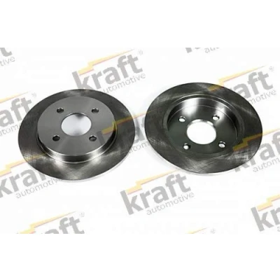 Abbildung von KRAFT 6052200 Bremsscheibe 253, 253,0 10,0 4 voll FORD: Focus Mk1 Schrägheck, Kombi, FIESTA 5