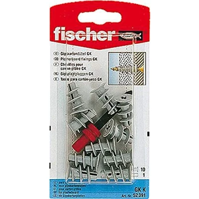 Abbildung von Fischer Schrauben und Dübel Set Gipskartondübel GK 22 mm 10 Stück