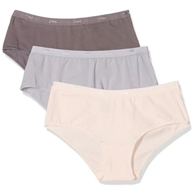 Abbildung von Dim Hipster Shorty Les Pockets Ecodim Mit Extra Flachen Abschlüssen Damen x3, Multicolor, L