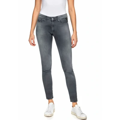 Abbildung von Replay NEW LUZ Pants Jeans Skinny Fit, Damen, Größe: 30x32, Dark grey