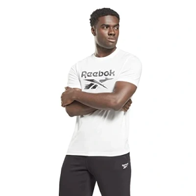 Abbildung von Reebok Modern Tshirt print, Herren, Größe: Small, White
