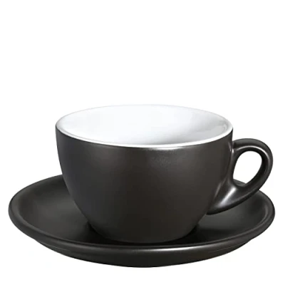 Abbildung von cilio Tasse Cappuccinotasse Kaffee mit Untertasse dickwandig ROMA, Material: Porzellan
