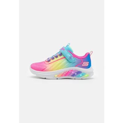 Abbildung von Skechers Rainbow Cruisers Sneaker low turquoise/multicoloured für Kinder, Größe: 30, Turquoise/multi coloured Schuhe