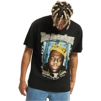 Abbildung von Upscale by Mister Tee Biggie Crown Tshirt print, Herren, Größe: XXL, Black