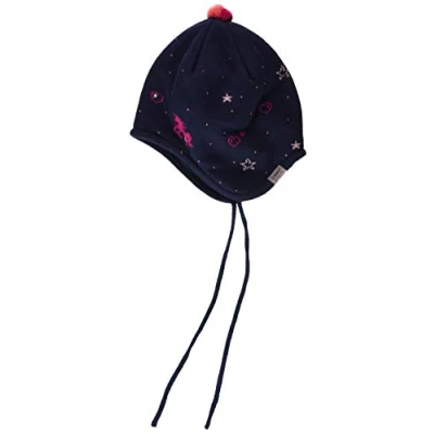 Abbildung von maximo Mädchen Band Beanie Mütze, Navy/Dunkelpink, 47