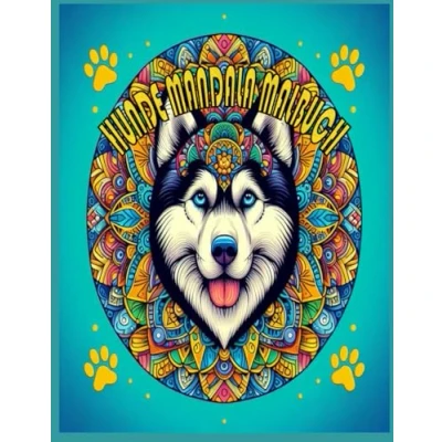 Abbildung von Hunde Mandala Malbuch: 50 wunderschöne Mandalas. Anti Stress Buch für Kinder ab 8 Jahren zum Ausmalen und Entspannen