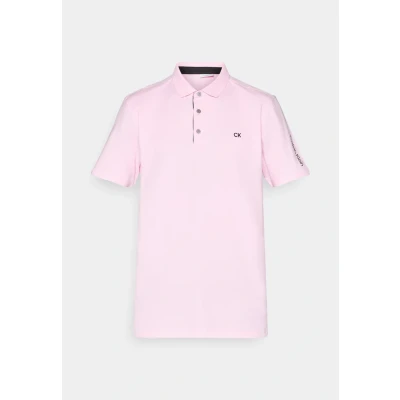 Abbildung von Calvin Klein Herren Uni Golf Poloshirt Baby Pink M