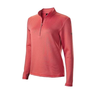 Abbildung von Wilson Staff Damen Golf Shirt, Polka Dot Thermal Tech, Langarm Sweater, Polyester / Elasthan