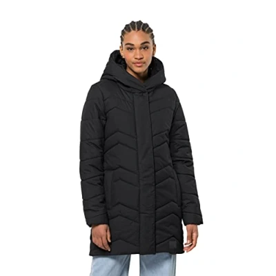 Abbildung von Jack Wolfskin Kyoto Wintermantel, Damen, Größe: Small, Black