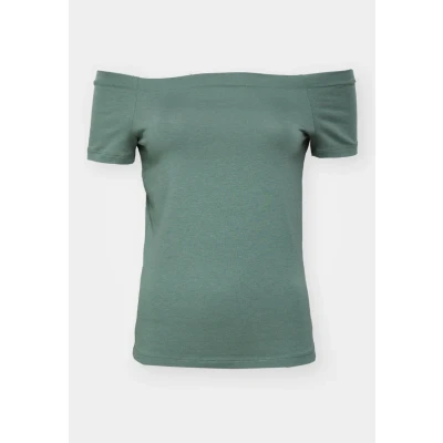 Abbildung von Vero Moda Vmpanda OFF Shoulder Tshirt basic, Damen, Größe: Large, Laurel wreath