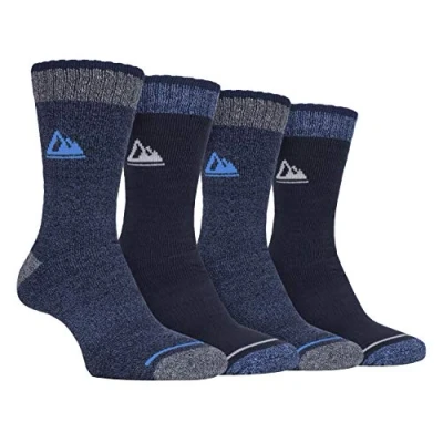 Abbildung von Storm Bloc 4er Pack Herren Atmungsaktiv Antiblasen Polsterung Wandersocken (39/45, SBMS033NVY)