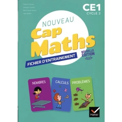 Abbildung von Cap Maths CE1 Éd. 2020 Fichier + Cahier de Géométrie livret problèmes: Fiches d&#039;entraîment