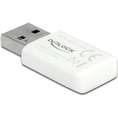 Abbildung von DeLOCK 12770, Kabellos, USB, WLAN, 5000 Mbit/s, Weiß