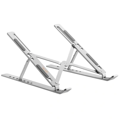 Abbildung von my wall Faltbarer Laptop Ständer HT49L, für 11&quot; 15&quot; (28 38 cm) Laptops, Zubehör mit Transporttasche, 7 stufig Einstellbarer Winkel, Belastbar bis 5 kg