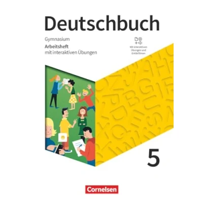 Abbildung von Deutschbuch Gymnasium Zu den Ausgaben: Neue Allgemeine Ausgabe und Niedersachsen 5. Schuljahr: Arbeitsheft Mit interaktiven Übungen online Lösungen Erklärfilmen