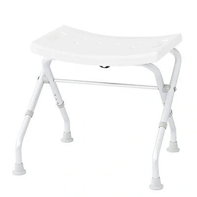 Abbildung von Ridder Duschhocker Klappbar 110 kg Weiß A0050301