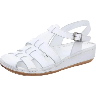 Abbildung von Gemini Anilina Sling Keilsandalette, Damen, Größe: 40, Weiss Schuhe