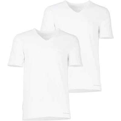 Abbildung von BALDESSARINI Unterhemd &quot;Shirt, 1/2, V Ausschnitt&quot;, (Packung, 2 St., Tlg.), mit kurzem Arm