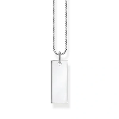 Abbildung von Thomas SABO Unisex Halskette, Größe: One Size, 925 sterlingsilber