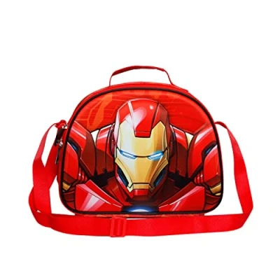 Abbildung von Marvel Iron Man Stark 3D Frühstückstasche, Mehrfarbig