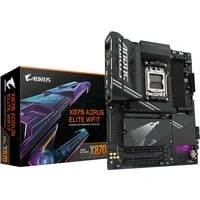 Abbildung von GIGABYTE X870 AORUS Elite WIFI7 Mainboard Unterstützt AMD Ryzen 9000 CPUs, 16+2+2 Phasen VRM, bis zu 8000MHz DDR5 (OC), 4xPCIe 5.0 + 4xM.2, Wi Fi 7, 2.5GbE LAN, USB 3.2 Gen 2x2