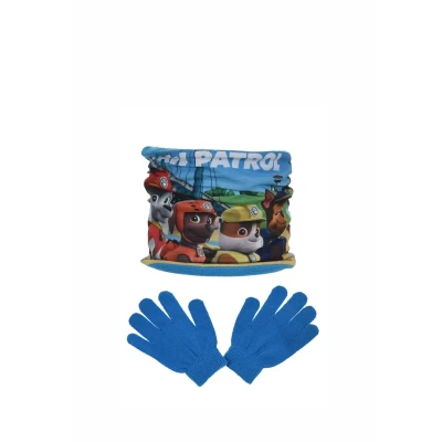 Abbildung von PAW Patrol Winter SET OF 2 Schlauchschal für Kinder, Größe: One Size, Blau