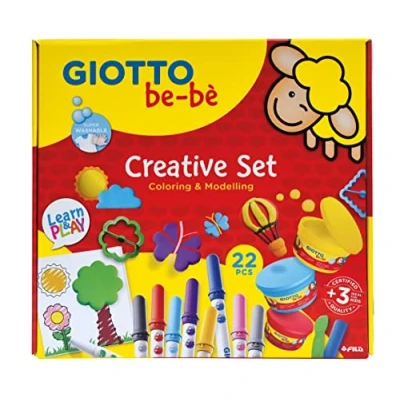 Abbildung von Giotto be bè Creative Set, Coloring &amp; Modelling, Kreativset, 22 teilig
