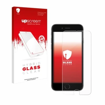 Abbildung von upscreen Schutzglas für Apple iPhone 6S Schutzfolie, Glas Folie [Klar, 9H Panzerschutz, Anti Fingerprint]