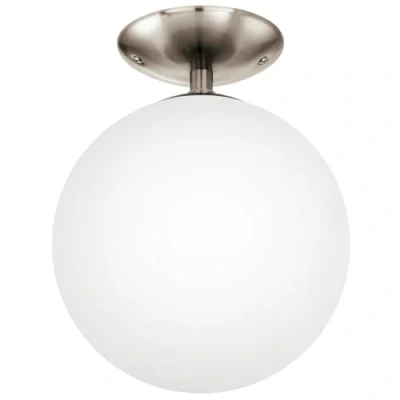 Abbildung von Eglo 91589 Deckenleuchte RONDO Stahl nickel matt, E27 max. 1X40W