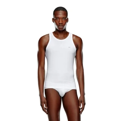 Abbildung von Diesel Walty 2 PACK Unterhemd/shirt, Herren, Größe: Large, White