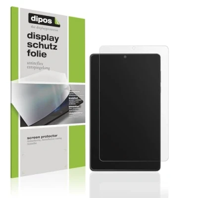 Abbildung von dipos I 2X Schutzfolie matt kompatibel mit Lenovo Tab M8 (4 Gen) Folie Displayschutzfolie
