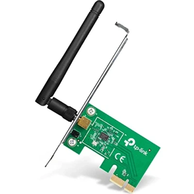 Abbildung von TP Link TL WN781ND interne PCI Express WLAN Netzwerk Karte (PCI E Adapter für bis zu 150Mbits/s (2,4GHz), externe abnehmbare Antenne, kompatibel Windows 10/8.x /7/ XP/Vista, Linux)