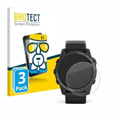 Abbildung von BROTECT Schutzglas für Garmin Tactix 7 Pro (3 Stück) Schutzfolie Panzer Folie Glas [Extrem Kratzfest 9H, Anti Fingerprint, Ultra Transparent]