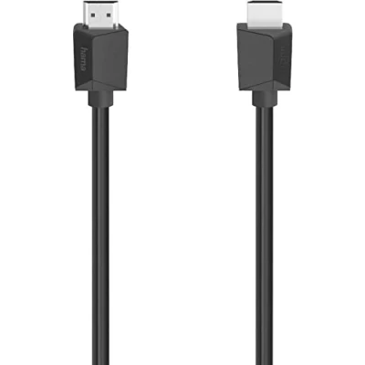 Abbildung von Hama HDMI Anschlusskabel A Stecker, Stecker 1.50m Schwarz 00200702 4K UHD Kabel