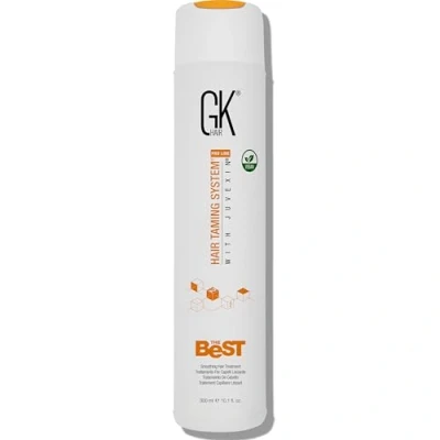 Abbildung von GK HAIR Global Keratin The Best (10.1 Fl Oz/300ml) Glättende Haarbehandlung Professionelle brasilianische Komplexe Blowout Glättung für seidig glattes und kräuselfreies Haar