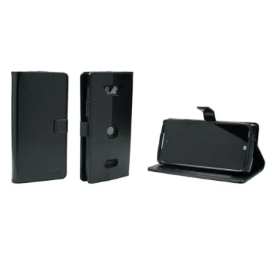 Abbildung von caseroxx Handy Hülle Tasche kompatibel mit Crosscall Core Z5 Bookstyle Case Wallet in schwarz