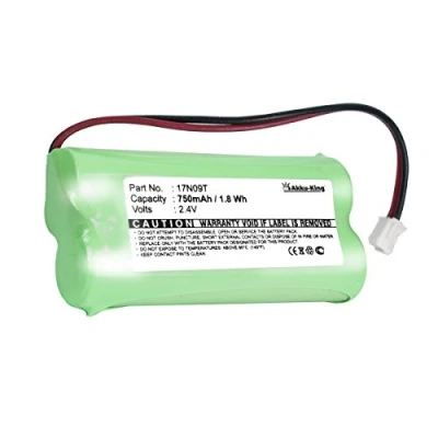Abbildung von Akku kompatibel mit Audioline DECT 5015 ersetzt 08C/CP18NM, BC101276 NI MH 750mAh
