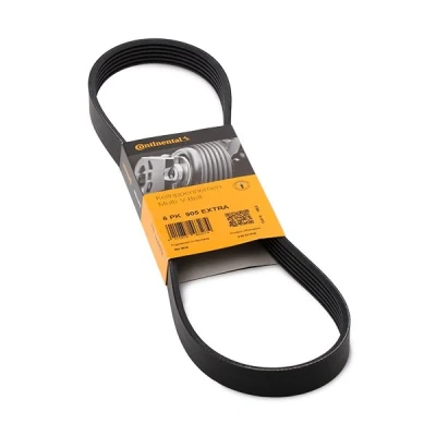 Abbildung von CONTITECH 6PK905 EXTRA Keilrippenriemen 905 6 PEUGEOT: RCZ Coupe, 207 CC, 508 I SW, CITROËN: C4 Schrägheck, Grand Picasso, Berlingo II kfzteile
