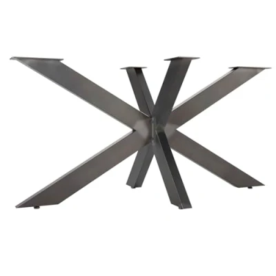 Abbildung von SOTECH Tischgestell SPIDER/Schwerlast Tisch Beine aus Stahl in Vintage Look/Tisch Füße, Höhe: 710 x Breite: 780 Länge: 1500 mm/Einfache Montage/Tisch Kufen für DIY Projekte Esstische