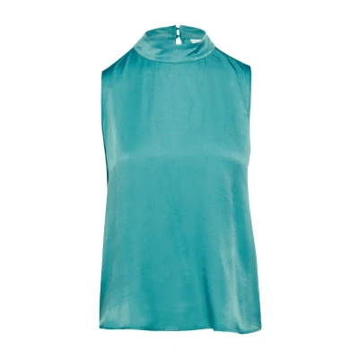 Abbildung von comma casual identity Bluse, Damen, Größe: 38, Türkisblau