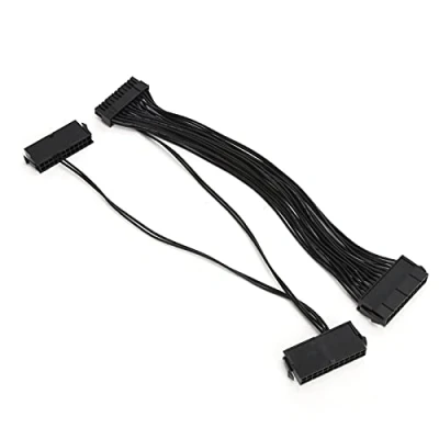 Abbildung von ciciglow 3 Netzteil Kabeladapter, 24 Pin Verlängerungskabel Synchronizer auf (20 + 4) Stecker Buchse für Computer ATX Motherboard
