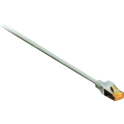 Abbildung von DIGITUS LAN Kabel Cat 6A 0,5m RJ45 Netzwerkkabel S/FTP Geschirmt Kompatibel zu 6 &amp; 7 Grau