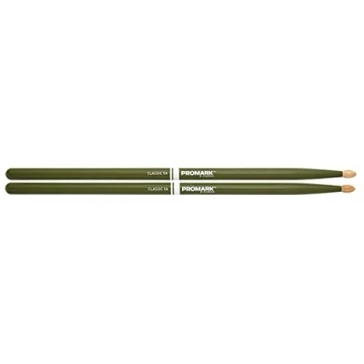 Abbildung von ProMark Drumsticks Schlagzeug Sticks Classic 5A Green