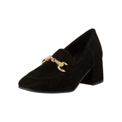 Abbildung von Tamaris Trotteur Slipper, Damen, Größe: 40, Black Leder
