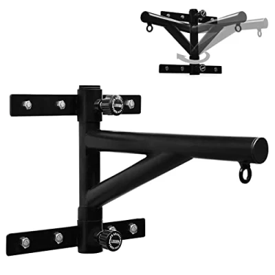 Abbildung von Yes4All Wandhalterung Verstellbarer Schwerer Sackaufhänger mit Kette Heavy Duty Boxsackhalterung für Boxen, Muay Thai und MMA Training